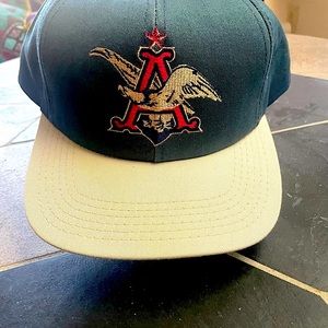 Green and Cream A&EAGLE Baseball Cap